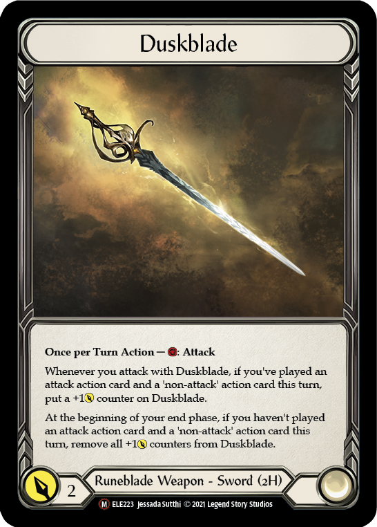 Duskblade [U-ELE223] Unlimited Normal - Duel Kingdom