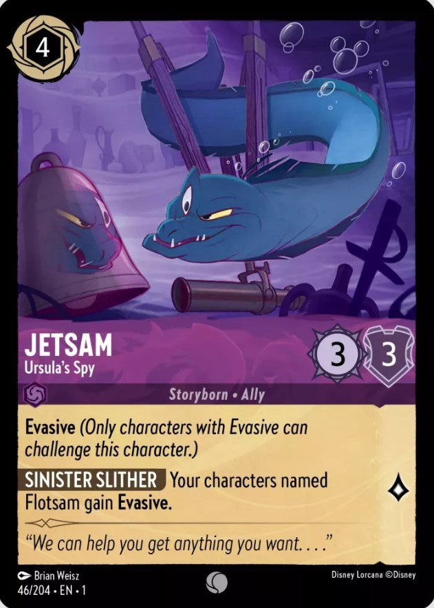 Jetsam - Ursula's Spy 46/204 (The First Chapter) Cold Foil