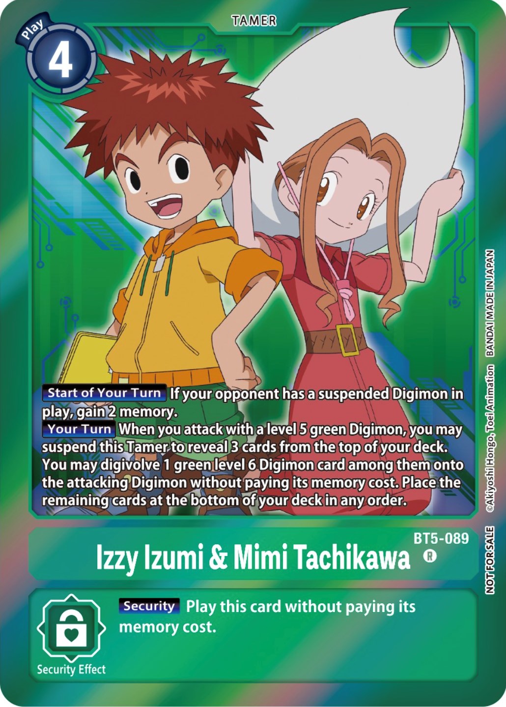 Izzy Izumi & Mimi Tachikawa (Event Pack 5) [BT5-089] [Battle of Omni] Foil