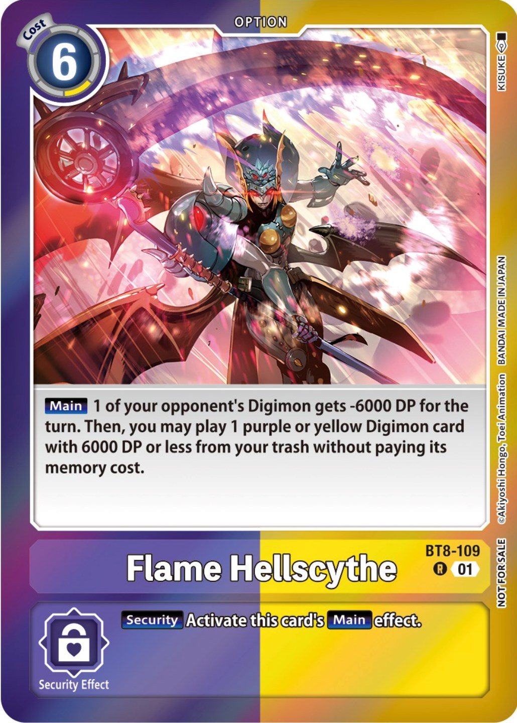 Flame Hellscythe (Event Pack 5) [BT8-109] [New Awakening] Foil