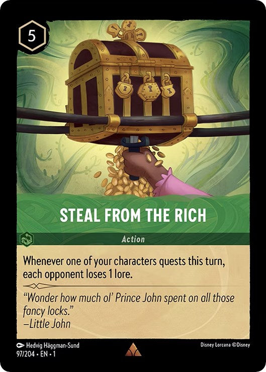 Steal From The Rich 97/204 (The First Chapter) Cold Foil