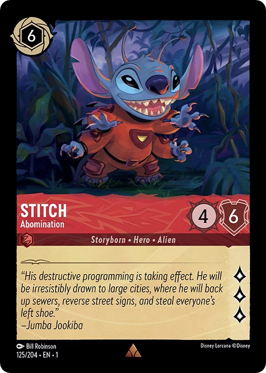 Stitch - Abomination 125/204 (The First Chapter)