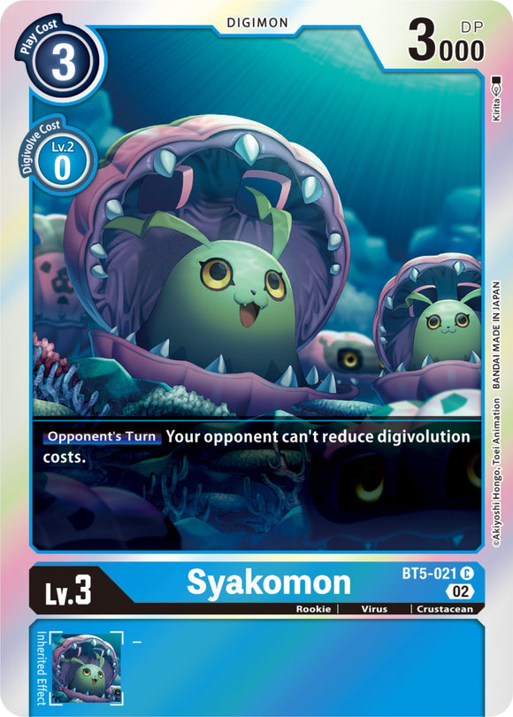 Syakomon (Resurgence Booster Reprint) [BT5-021] [Resurgence Booster] Foil
