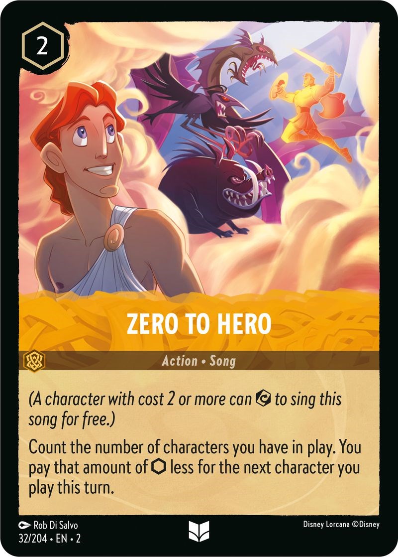 Zero To Hero 32/204 (Rise of the Floodborn) Cold Foil