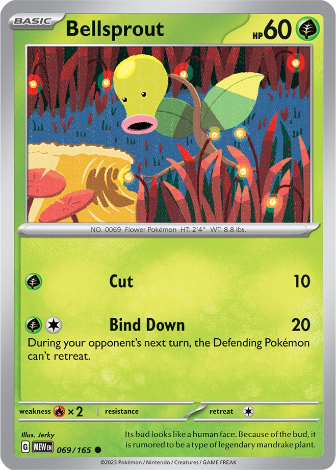 Bellsprout (69/165) [Scarlet & Violet:  151]