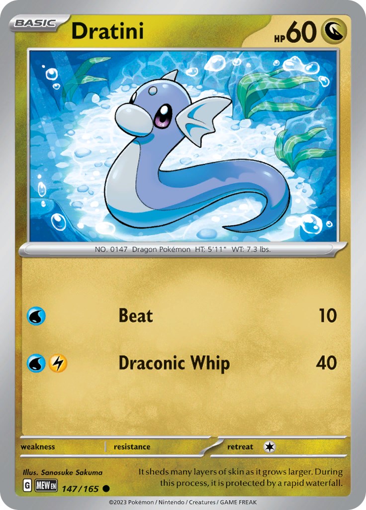 Dratini (147/165) [Scarlet & Violet:  151]