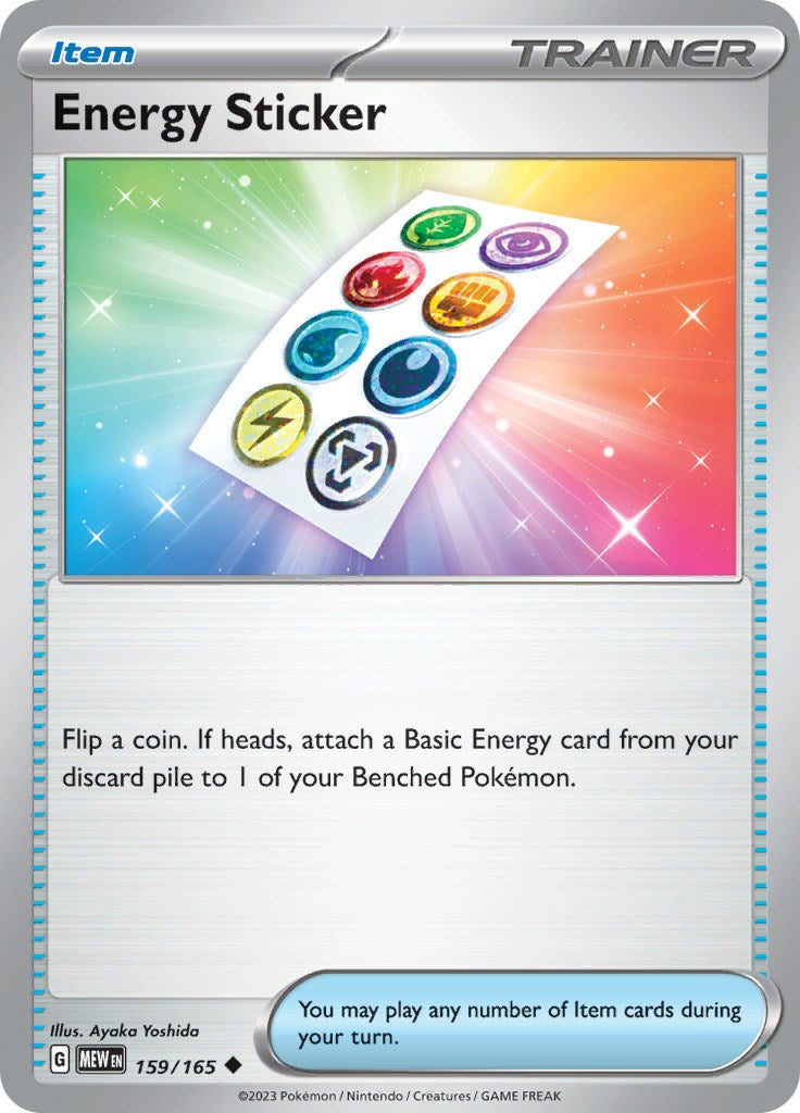 Energy Sticker (159/165) [Scarlet & Violet:  151]