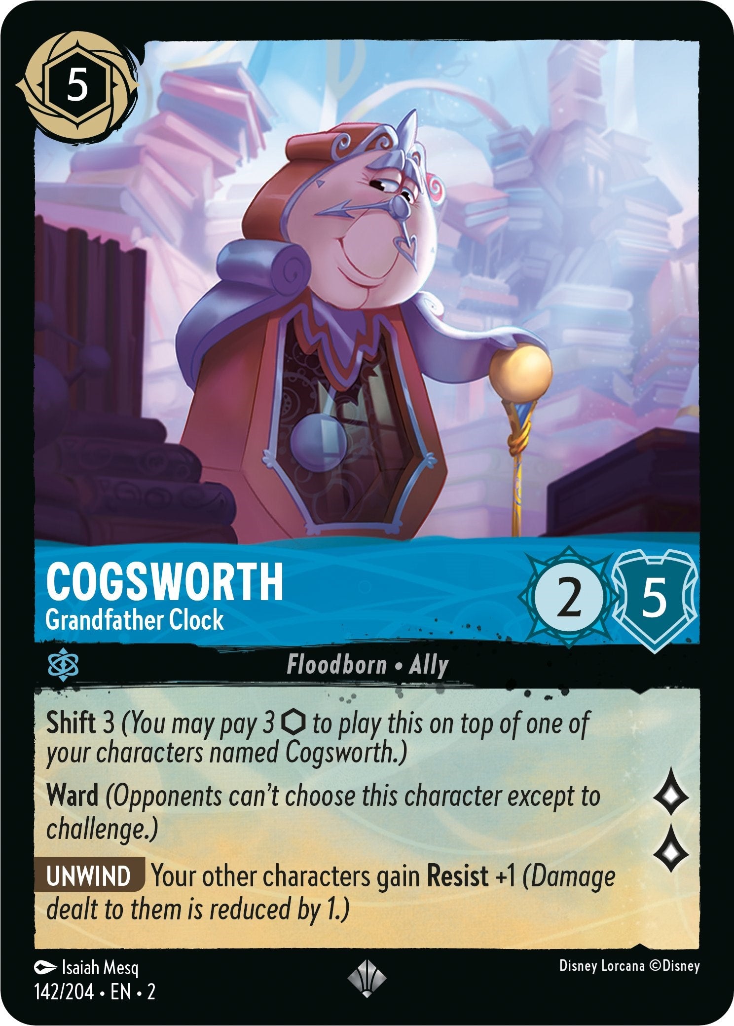 Cogsworth - Grandfather Clock 142/204 (Rise of the Floodborn)