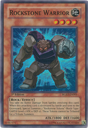 Rockstone Warrior [RGBT-EN001] Super Rare - Duel Kingdom