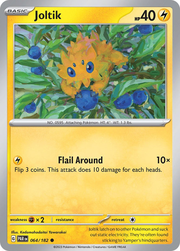 Joltik (064/182) - [Scarlet & Violet: Paradox Rift] Reverse Holofoil