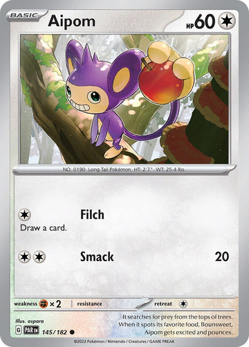 Aipom (145/182) - [Scarlet & Violet: Paradox Rift]