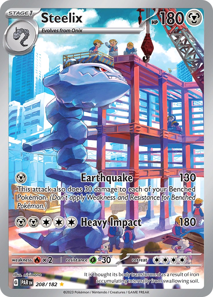 Steelix (208/182) - [Scarlet & Violet: Paradox Rift] Holofoil