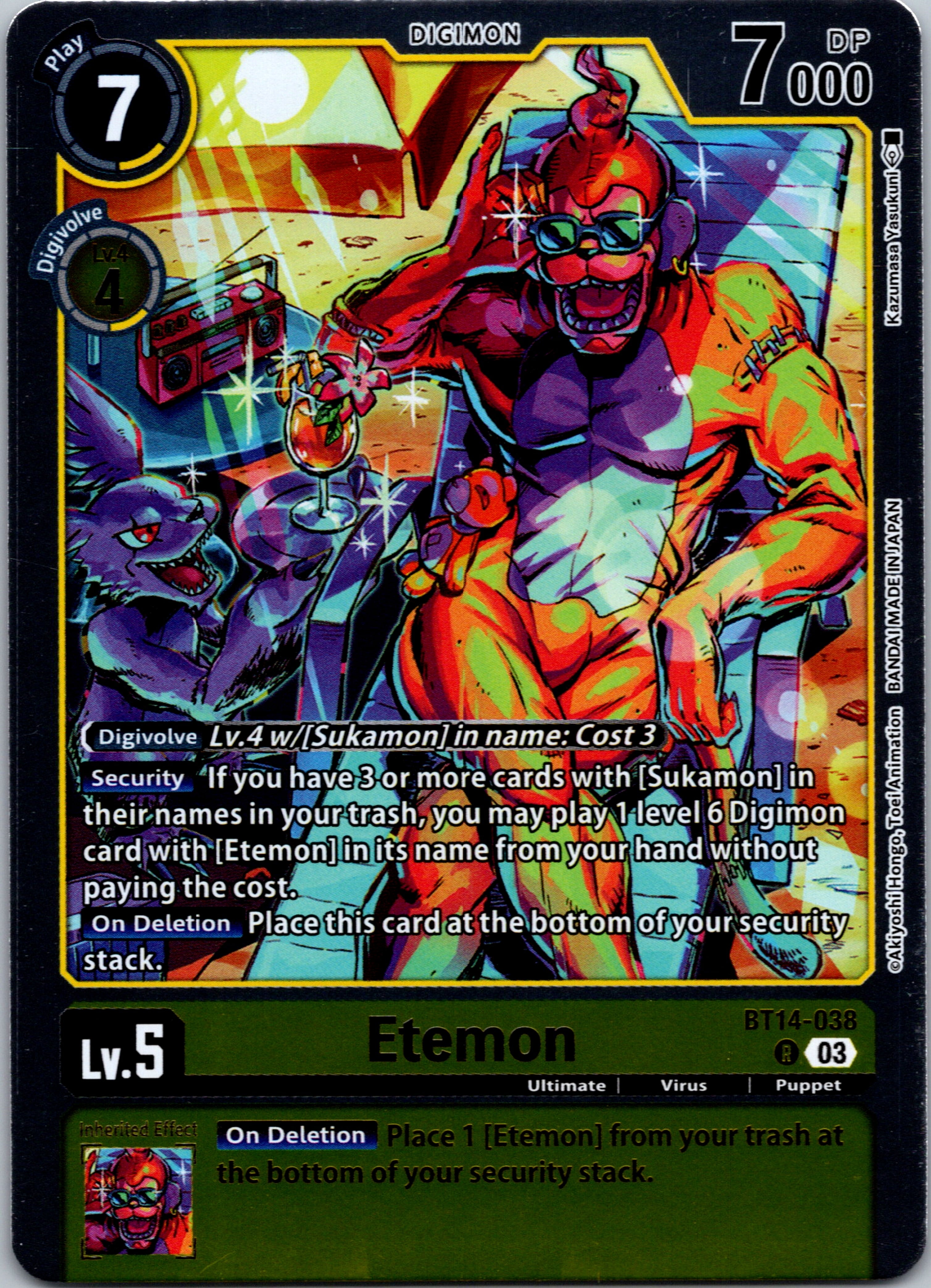 Etemon [BT14-038] [Blast Ace] Foil