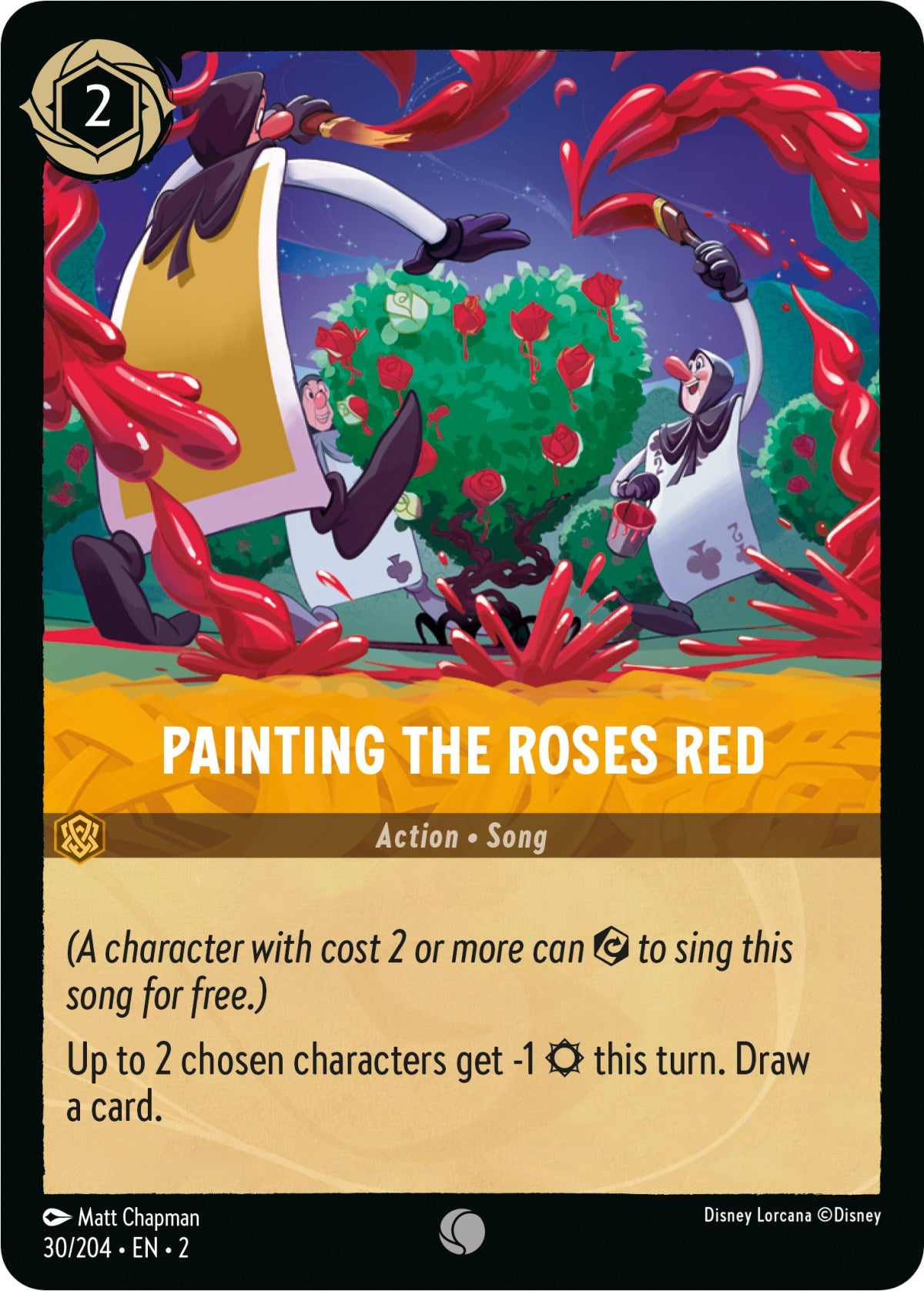 Painting the Roses Red 30/204 (Rise of the Floodborn) Cold Foil