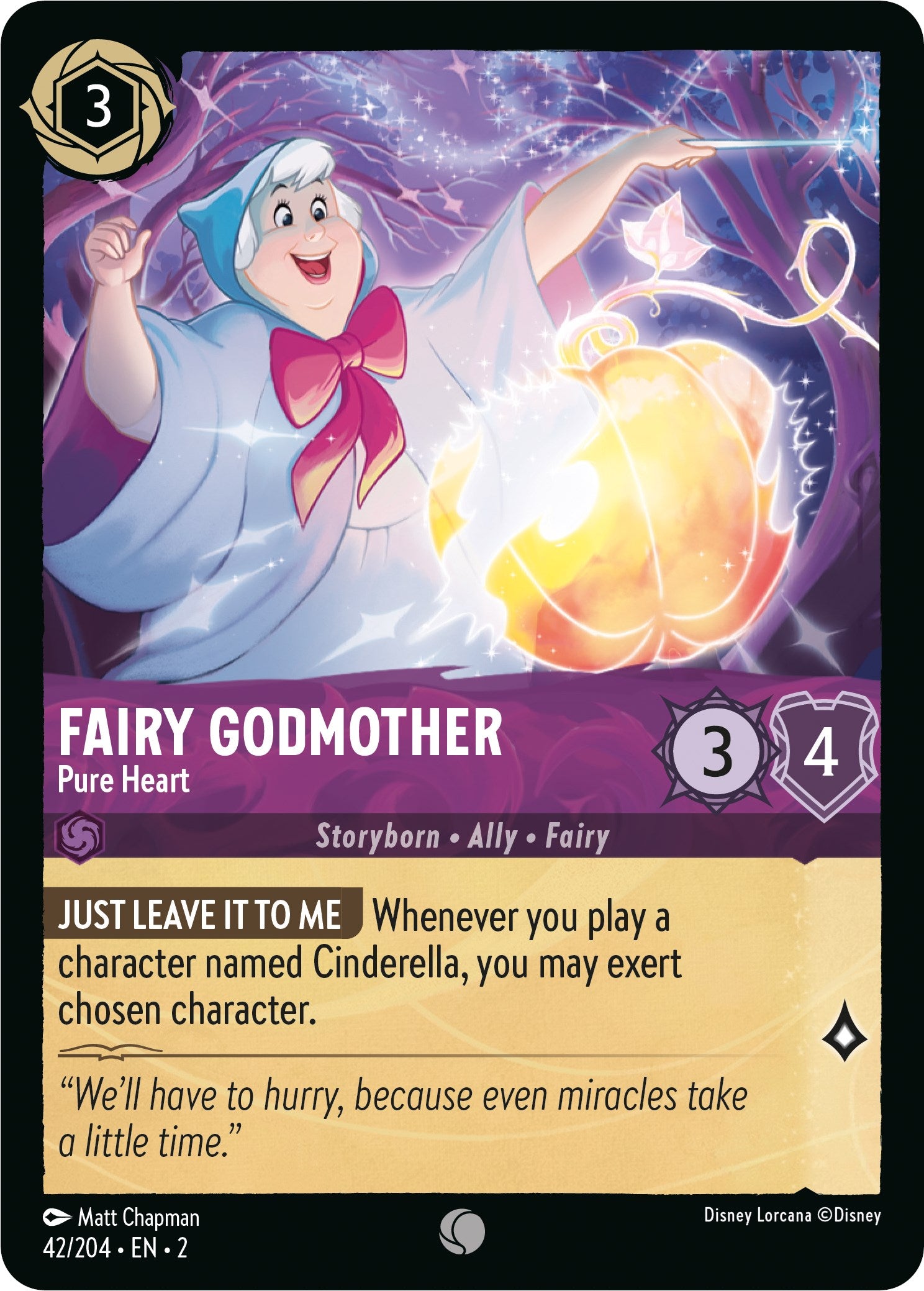 Fairy Godmother - Pure Heart 42/204 (Rise of the Floodborn)