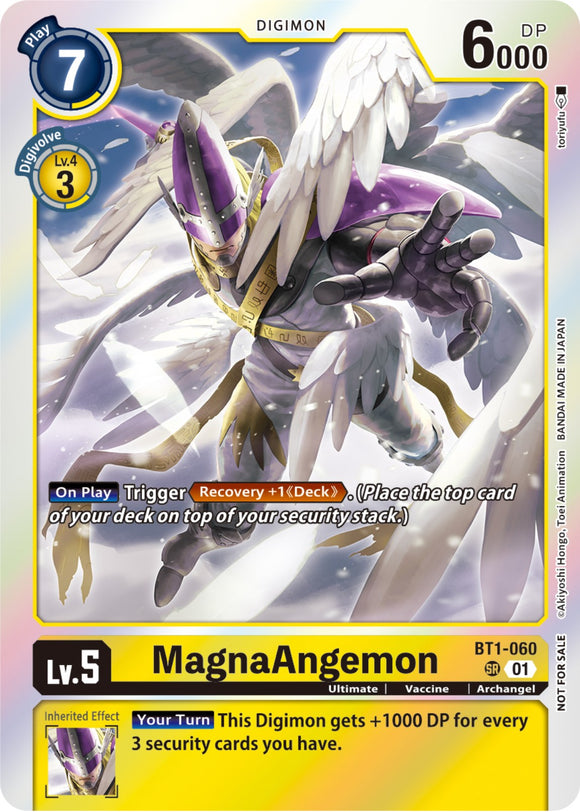 MagnaAngemon - BT1-060 (Blast Ace Double Pack Set) [BT1-060] [Release Special Booster] Foil