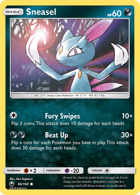 Sneasel (86/168) [Sun & Moon: Celestial Storm] - Duel Kingdom