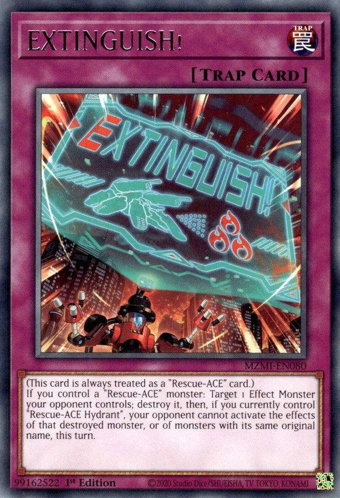 EXTINGUISH! [MZMI-EN080] - (Rare) 1st Edition