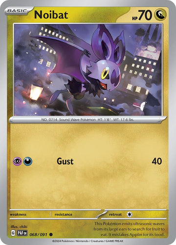 Noibat [068/091] - (Paldean Fates)