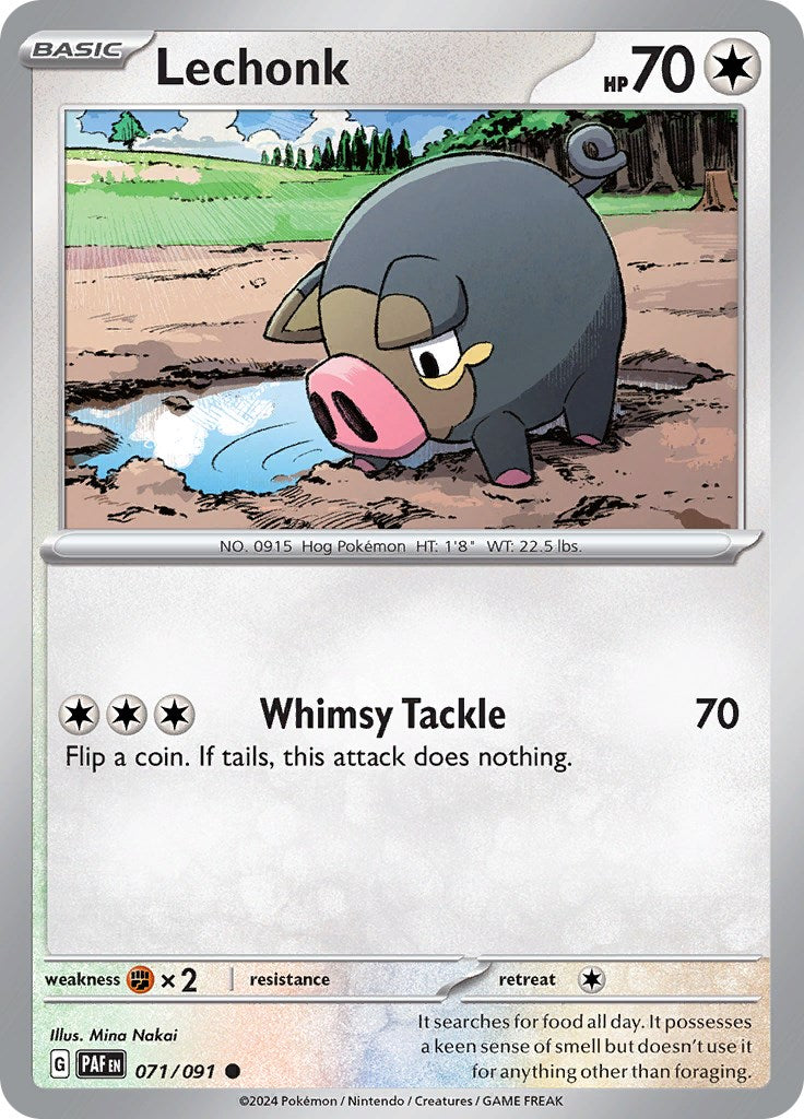 Lechonk [71/091] - (Paldean Fates)