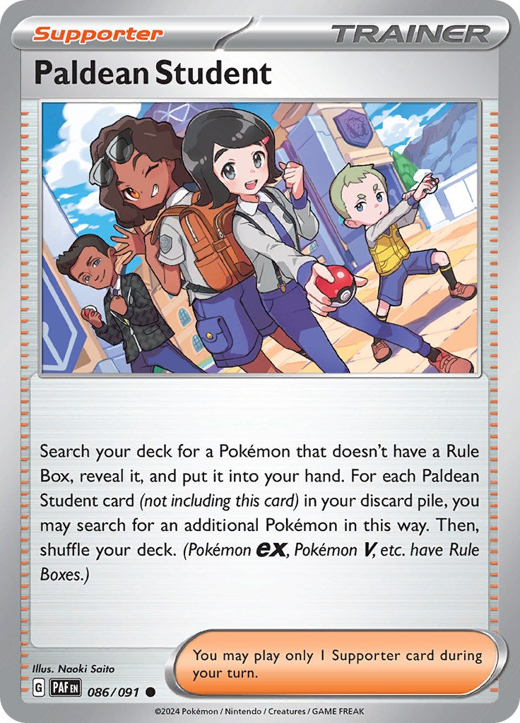 Paldean Student [86/091] - (Paldean Fates)