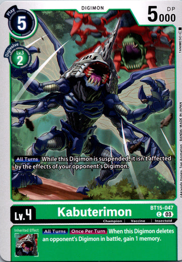 Kabuterimon [BT15-047] [Exceed Apocalypse] Normal