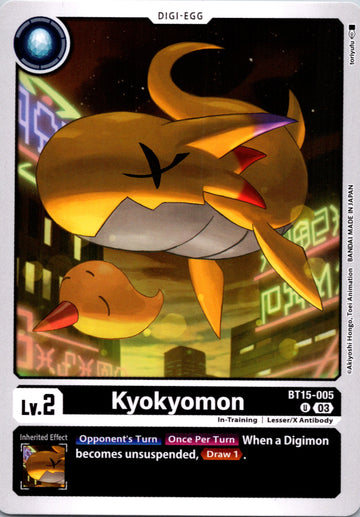 Kyokyomon [BT15-005] [Exceed Apocalypse] Normal