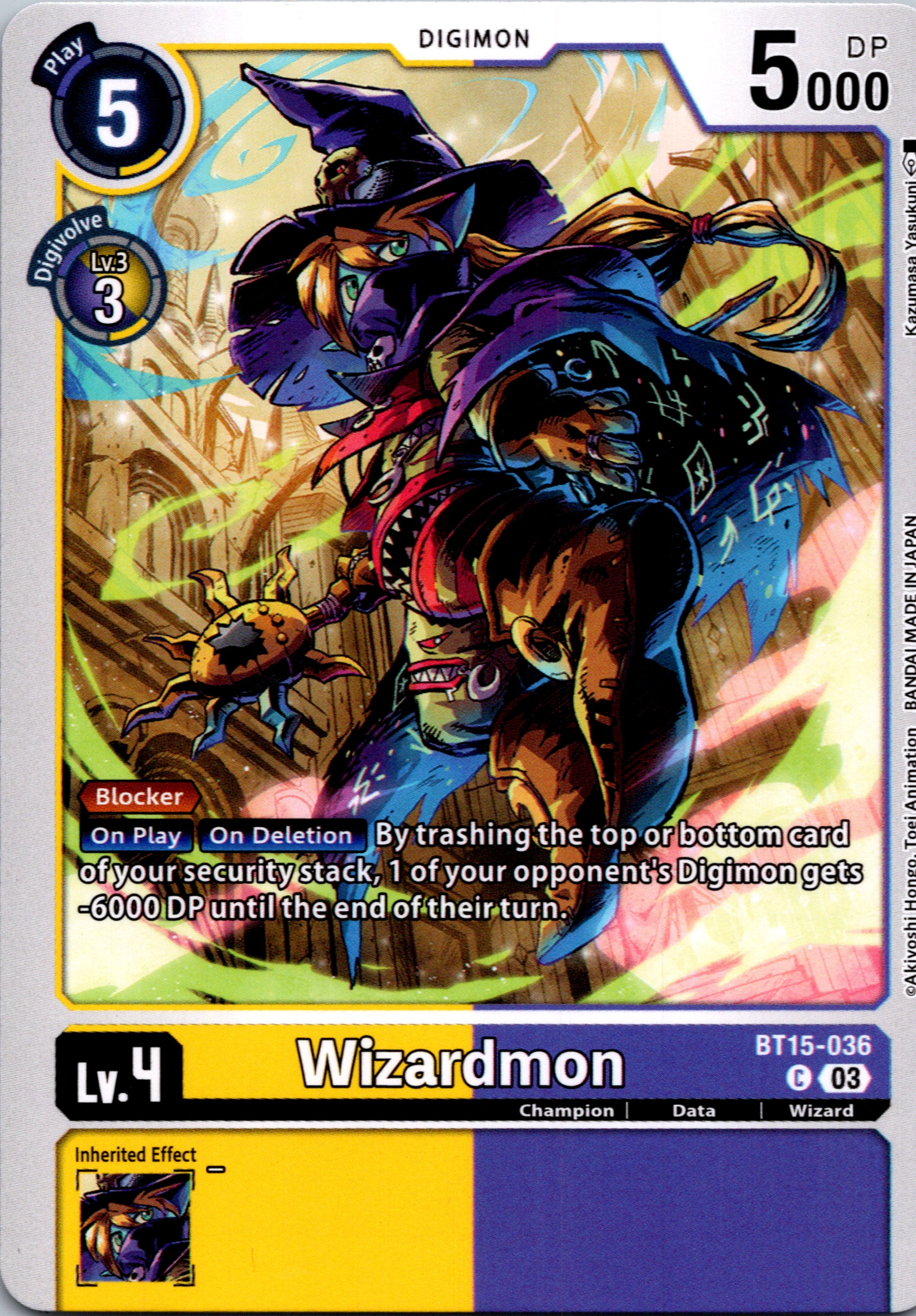 Wizardmon [BT15-036] [Exceed Apocalypse] Normal