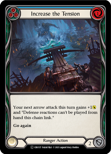 Increase the Tension (Blue) [CRU137] Unlimited Normal - Duel Kingdom