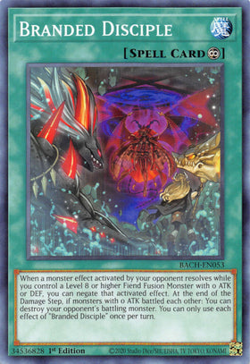 Branded Disciple [BACH-EN053] Common - Duel Kingdom