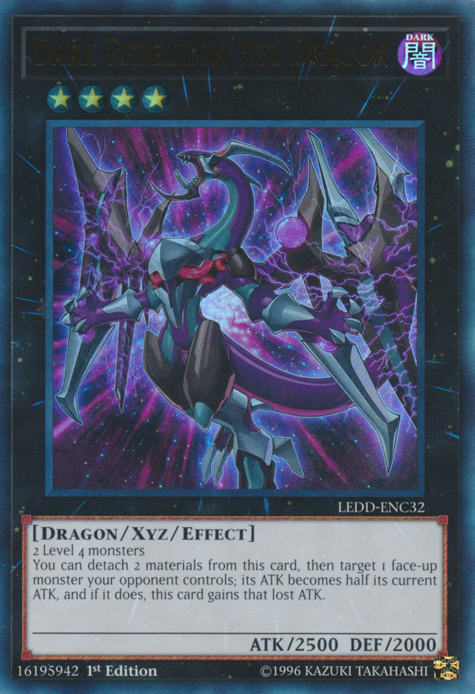Dark Rebellion Xyz Dragon [LEDD-ENC32] Ultra Rare - Duel Kingdom