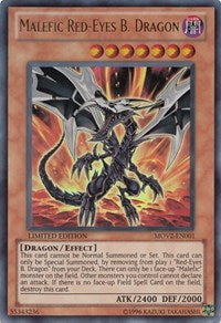 Malefic Red-Eyes B. Dragon [MOV2-EN001] Ultra Rare - Duel Kingdom