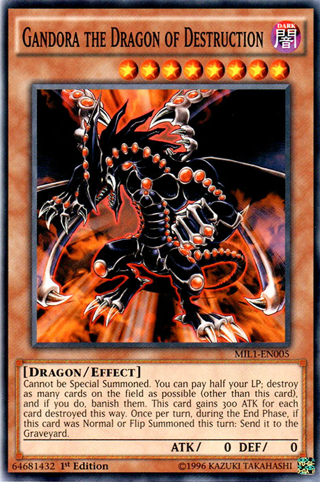 Gandora the Dragon of Destruction [MIL1-EN005] Common - Duel Kingdom