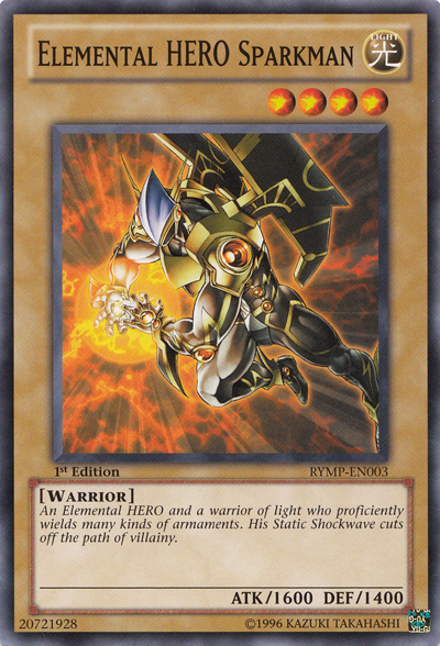Elemental HERO Sparkman [RYMP-EN003] Common - Duel Kingdom
