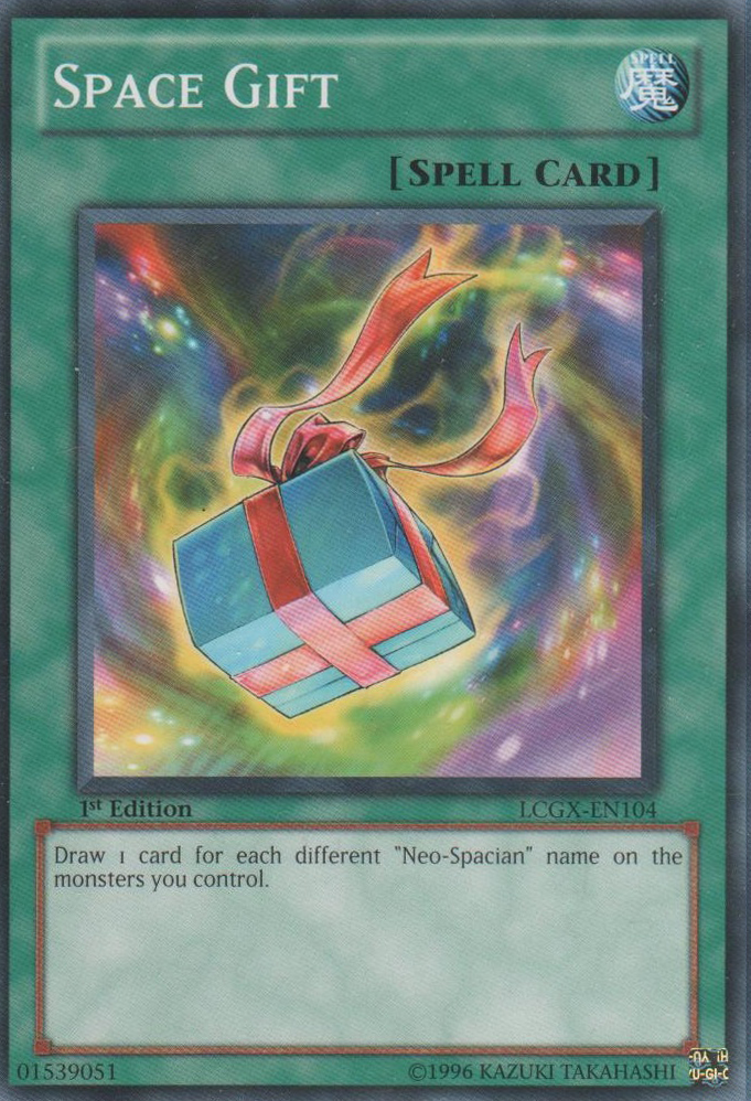 Space Gift [LCGX-EN104] Common - Duel Kingdom