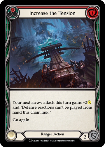 Increase the Tension (Red) [CRU135] Unlimited Normal - Duel Kingdom