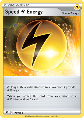 Speed Lightning Energy (173/192) [Sword & Shield: Rebel Clash] - Duel Kingdom