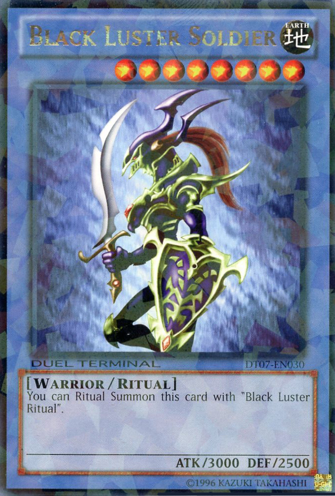 Black Luster Soldier [DT07-EN030] Rare - Duel Kingdom