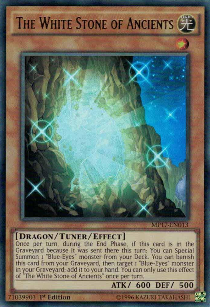 The White Stone of Ancients [MP17-EN013] Ultra Rare - Duel Kingdom