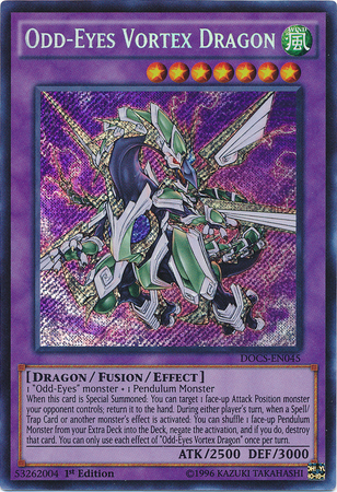 Odd-Eyes Vortex Dragon [DOCS-EN045] Secret Rare - Duel Kingdom