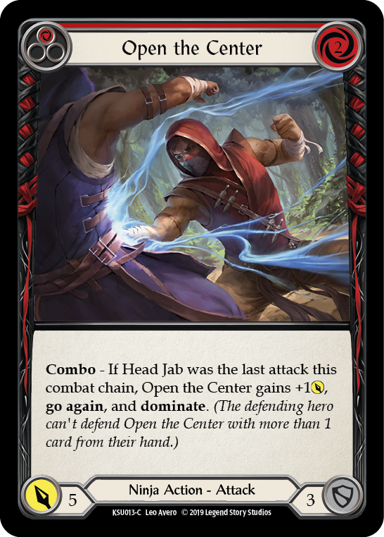 Open the Center (Red) [KSU013-C] 1st Edition Normal - Duel Kingdom