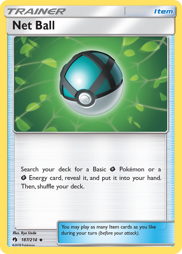 Net Ball (187/214) [Sun & Moon: Lost Thunder] - Duel Kingdom