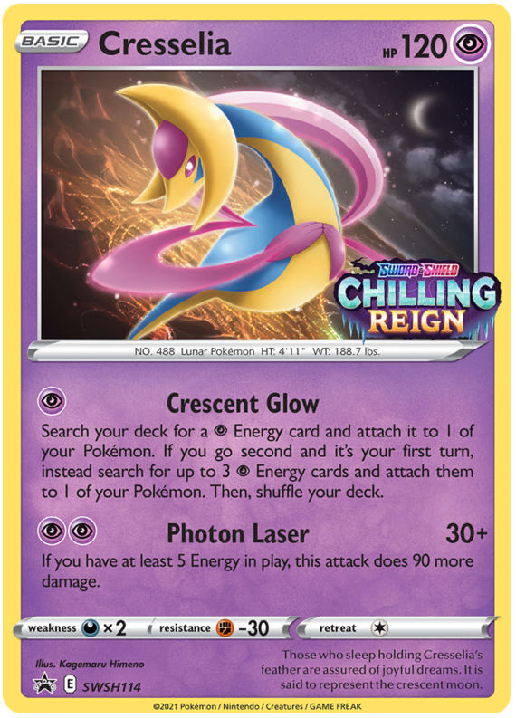 Cresselia (SWSH114) [Sword & Shield: Black Star Promos] - Duel Kingdom