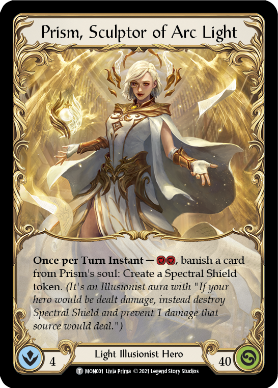 Prism // Prism, Sculptor of Arc Light [MON002 // MON001] 1st Edition Normal - Duel Kingdom