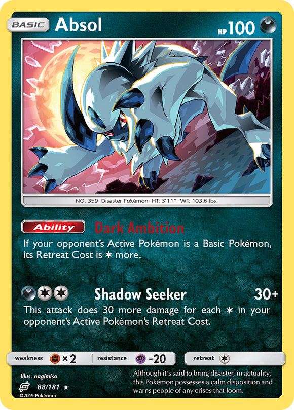 Absol (88/181) [Sun & Moon: Team Up] - Duel Kingdom