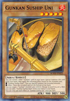 Gunkan Suship Uni [BODE-EN022] Common - Duel Kingdom