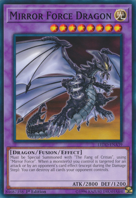 Mirror Force Dragon [LEDD-ENA39] Common - Duel Kingdom