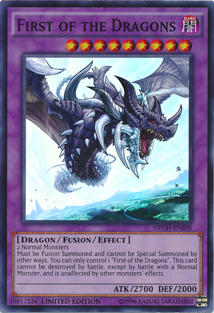 First of the Dragons (SE) [NECH-ENS08] Super Rare - Duel Kingdom
