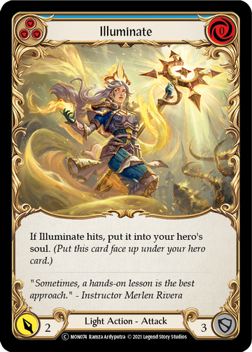 Illuminate (Blue) [U-MON074] Unlimited Normal - Duel Kingdom