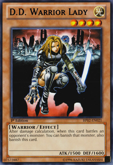 D.D. Warrior Lady [BP02-EN021] Rare - Duel Kingdom